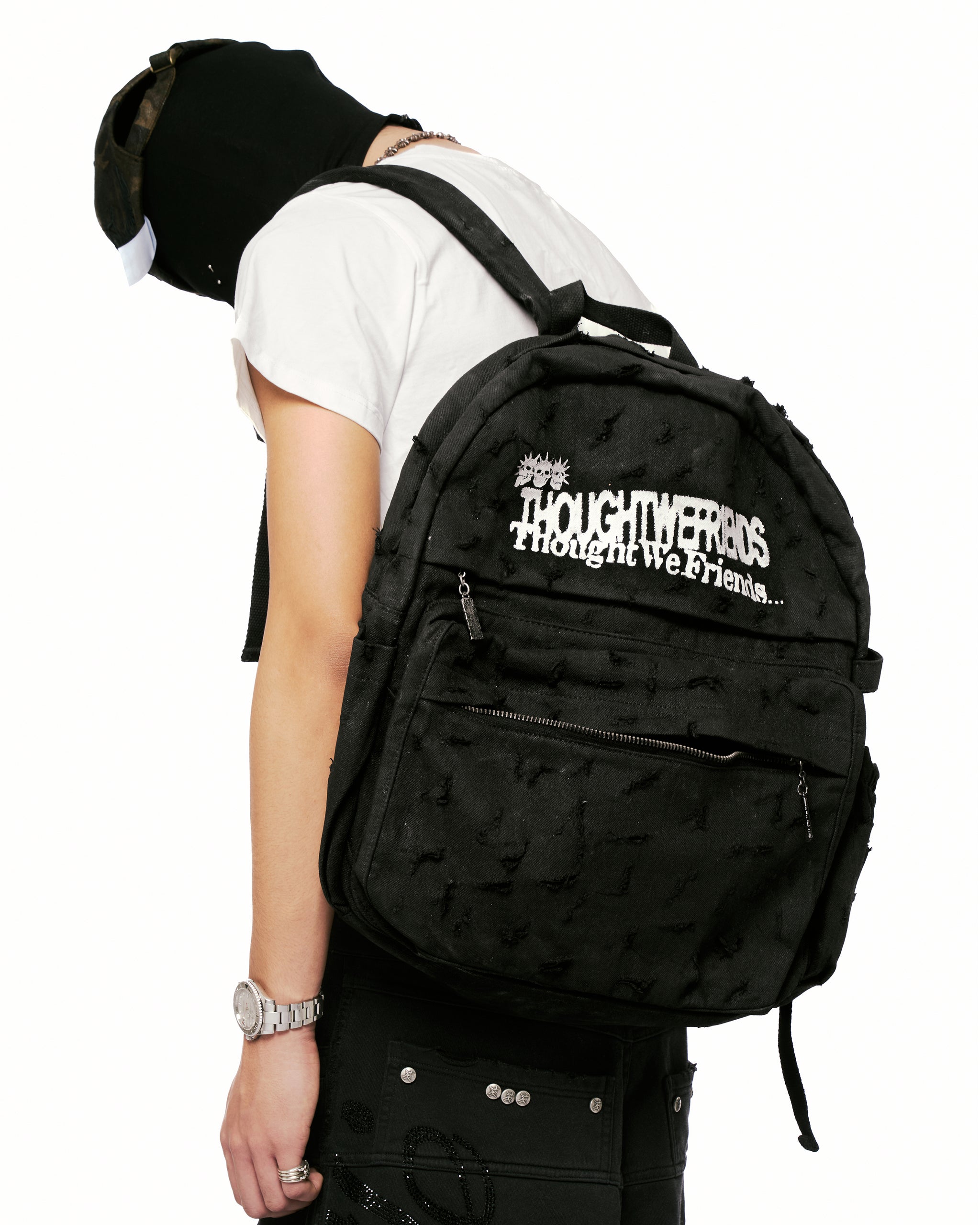 【Thought We Friends】Studded Trucker Cap Accessories – ThoughtWeFriends